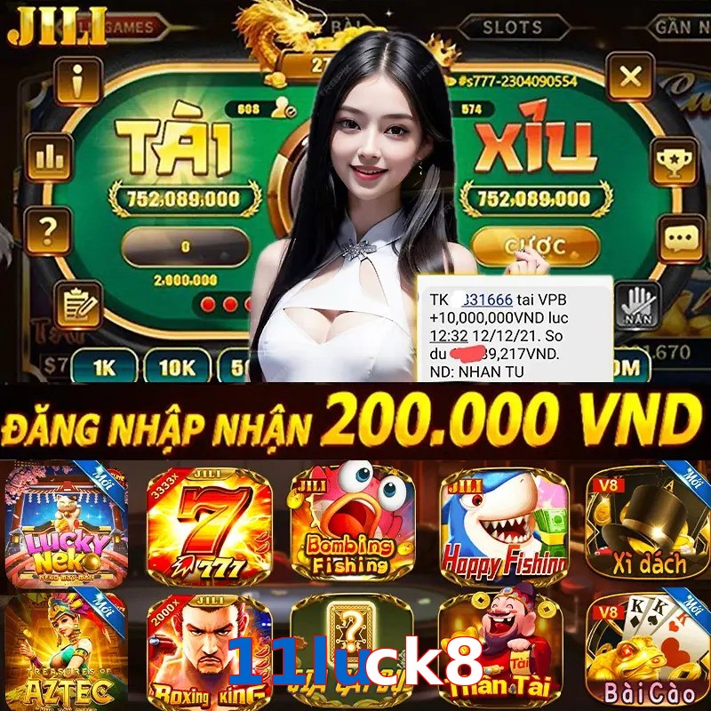 11luck8