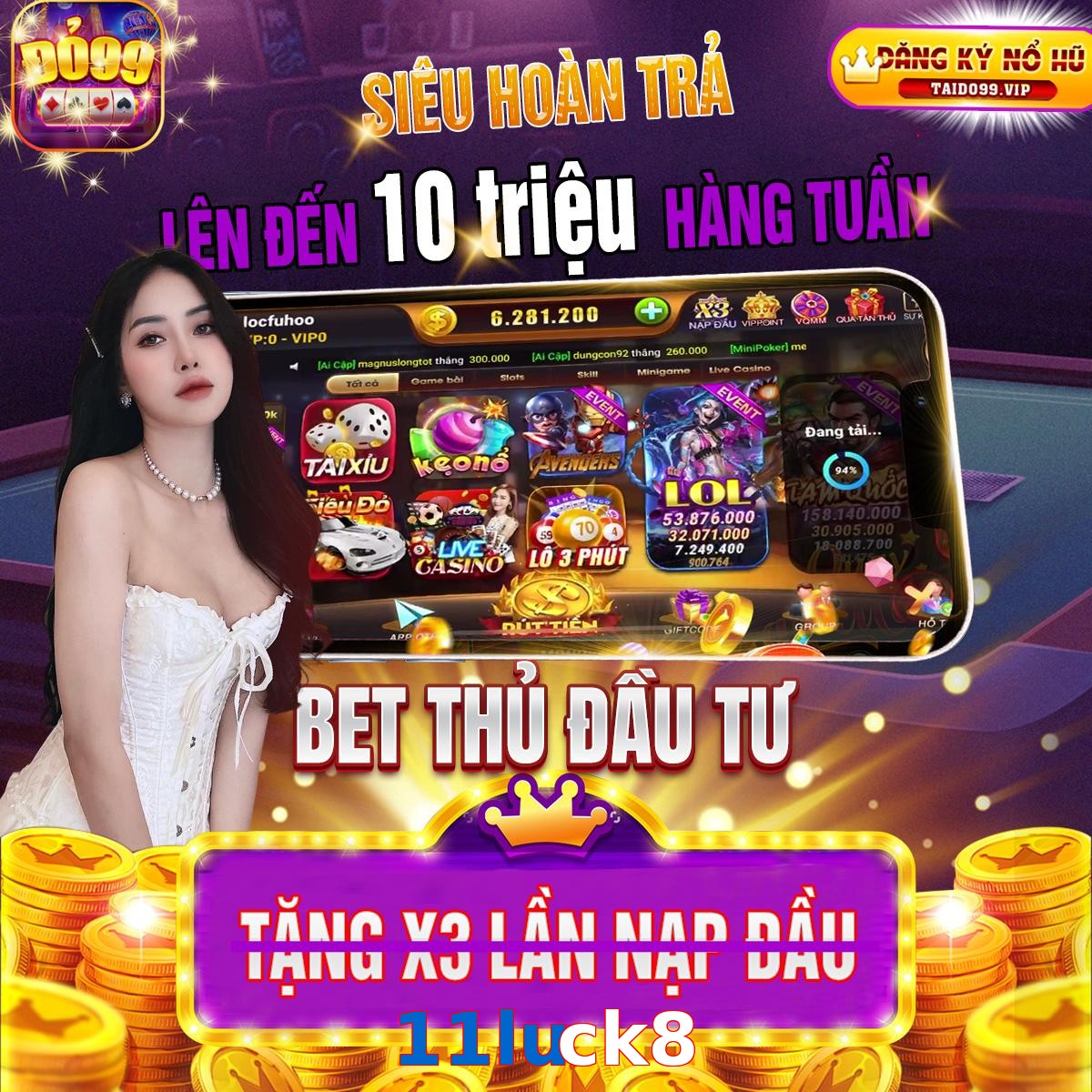 11luck8